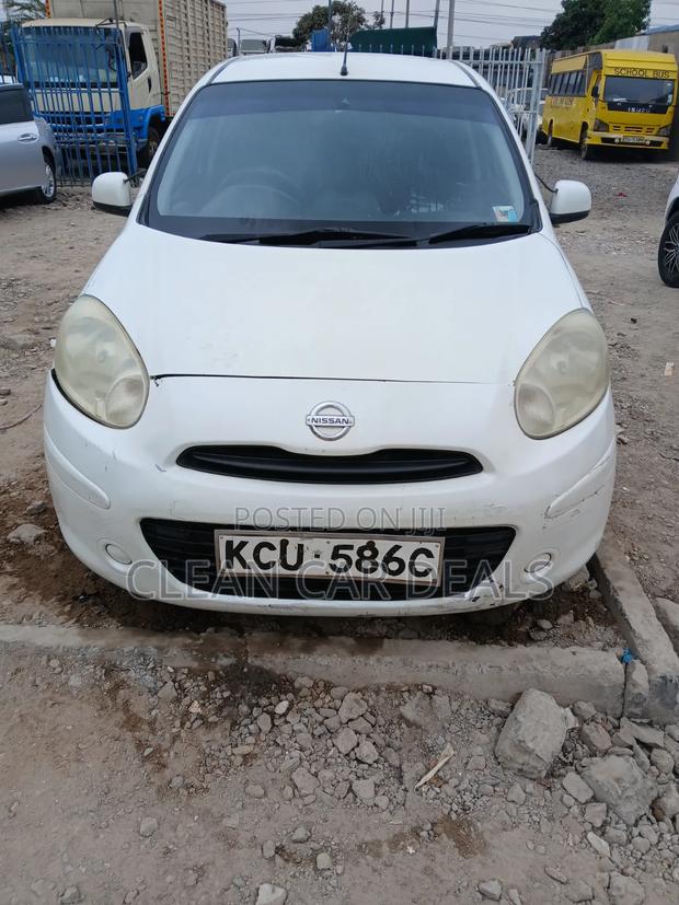 Nissan March 2012 White