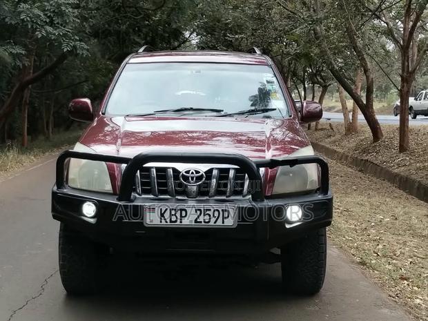 Toyota Land Cruiser Prado 2005 Maroon