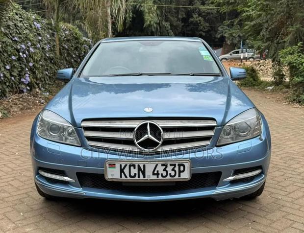 Mercedes-Benz C250 2010 Blue