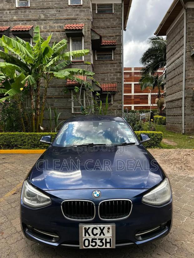 BMW 118i 2012 Blue