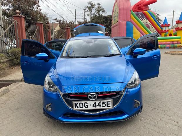 Mazda Demio 2014 Blue