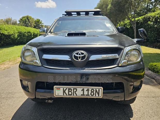 Toyota Hilux 3.0 D-4D Double Cab 2008 Black