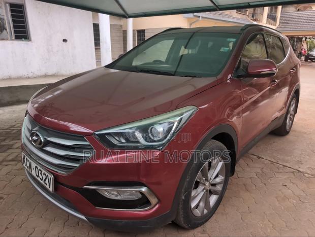 Hyundai Santa Fe 2015 Red