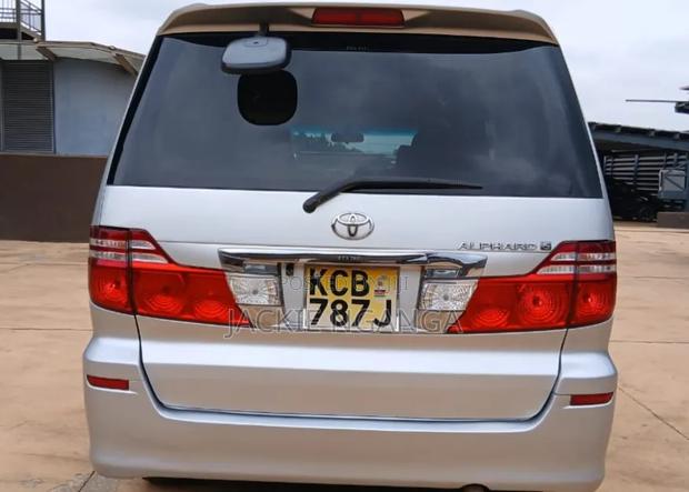 Toyota Alphard 2007 Silver