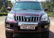 Toyota Land Cruiser Prado 2008 Maroon for sale