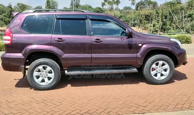 Toyota Land Cruiser Prado 2008 Maroon