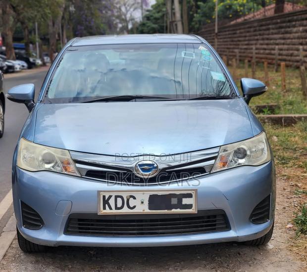 Toyota Axio 2014 Blue