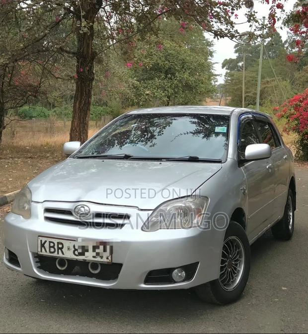 Toyota Allex 2006 Silver