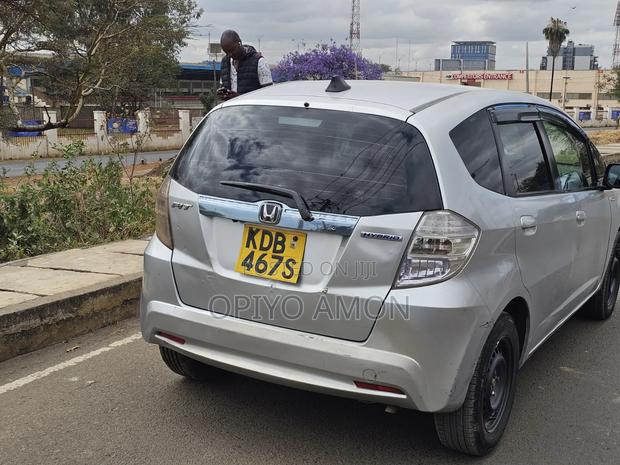 Honda Fit 2012 Silver
