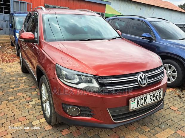 Volkswagen Tiguan 2011 Red