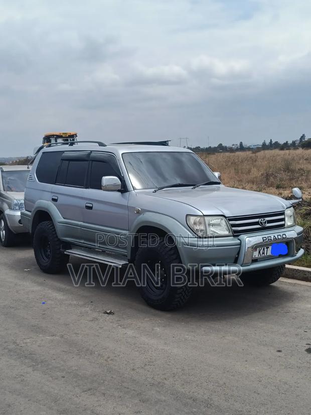 Toyota Land Cruiser Prado 1998 Silver