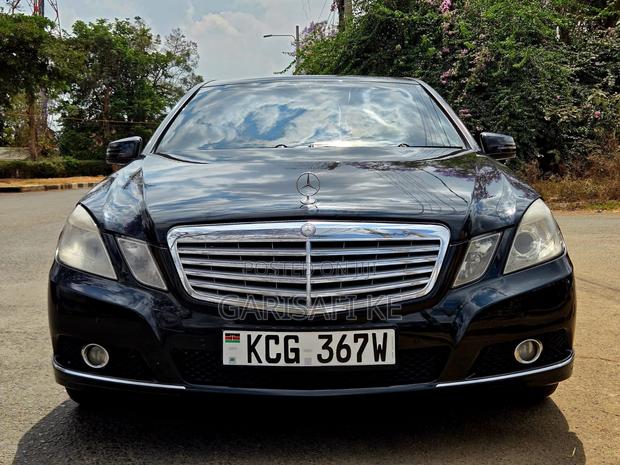 Mercedes-Benz E250 2010 Black