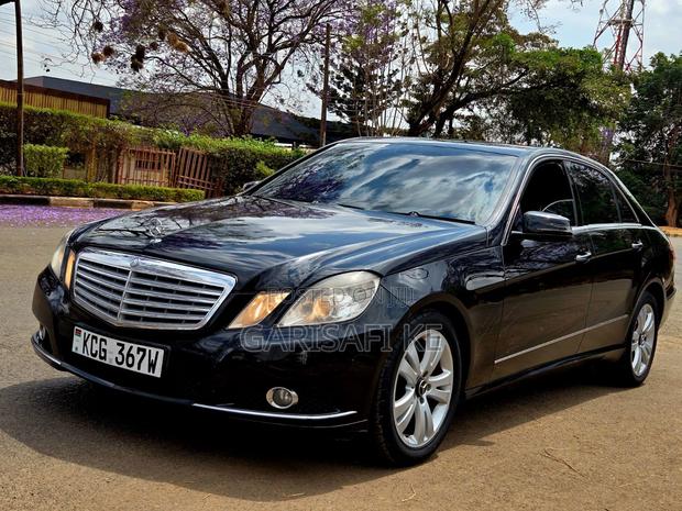 Mercedes-Benz E250 2010 Black