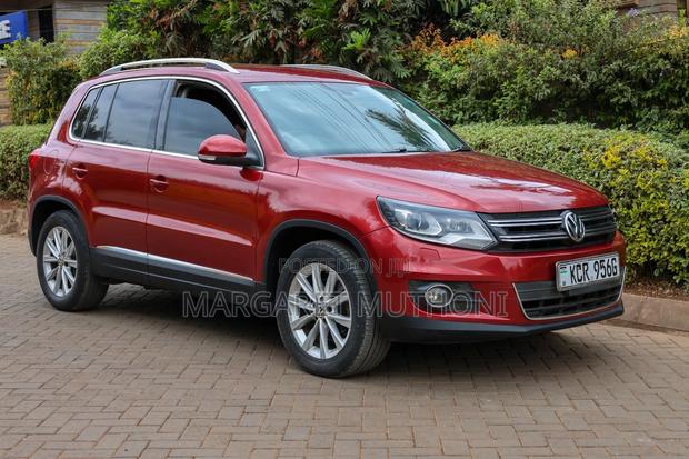 Volkswagen Tiguan 2011 Maroon
