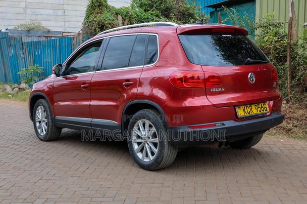 Volkswagen Tiguan 2011 Maroon