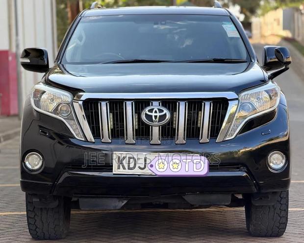 Toyota Land Cruiser Prado 2015 Burgundy