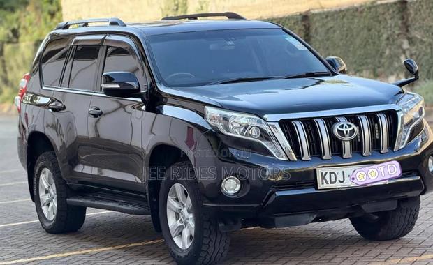 Toyota Land Cruiser Prado 2015 Burgundy