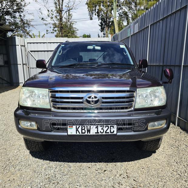 Toyota Land Cruiser 100 4.7 V8 Executive 2005 Red