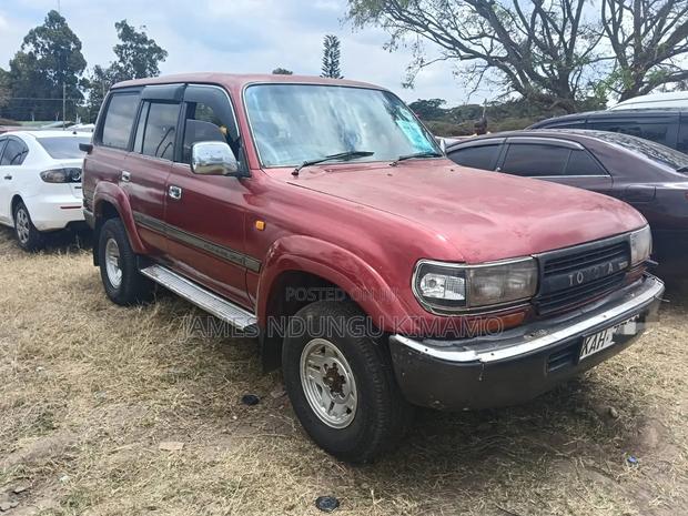 Toyota Land Cruiser HDJ 100 4.2 D 1998 Maroon