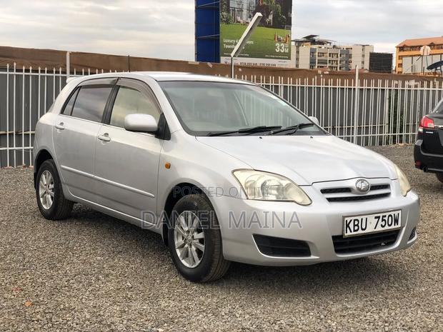 Toyota Corolla RunX 2005 Silver
