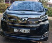 Toyota Vellfire 2015 Black for sale