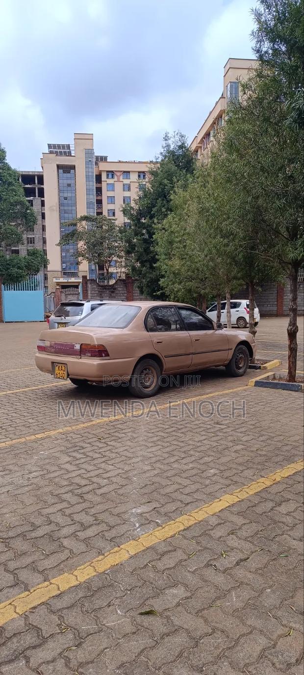 Toyota Corolla Sedan 1995 Brown