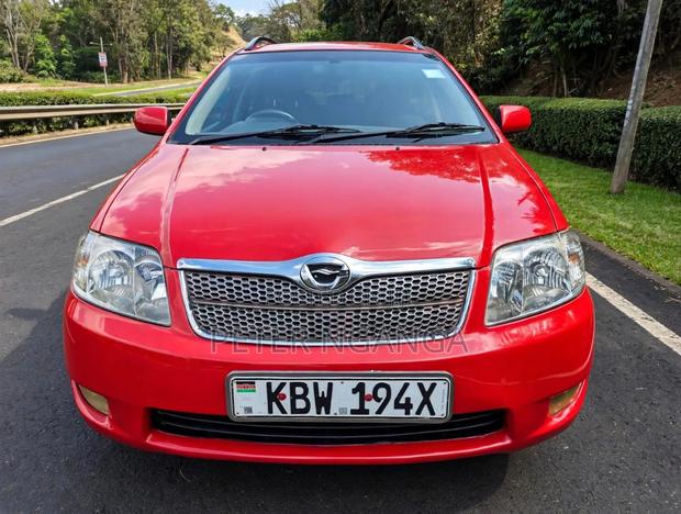 Toyota Corolla Fielder 2006 Red