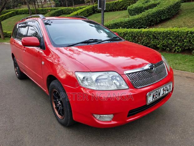 Toyota Corolla Fielder 2006 Red