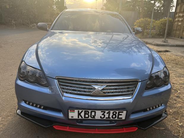 Toyota Mark X 2007 Blue