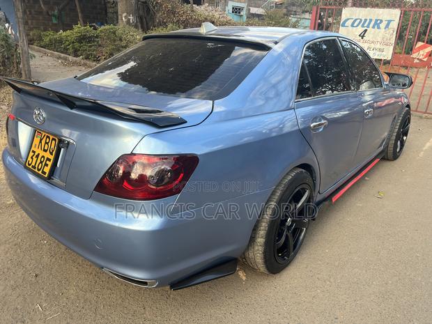 Toyota Mark X 2007 Blue