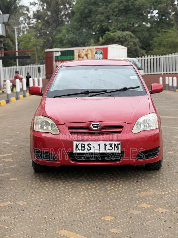 Toyota Corolla RunX 2005 Burgundy