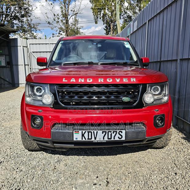 Land Rover Discovery 2012 Red