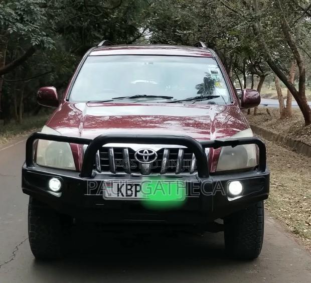 Toyota Land Cruiser Prado 2005 Maroon