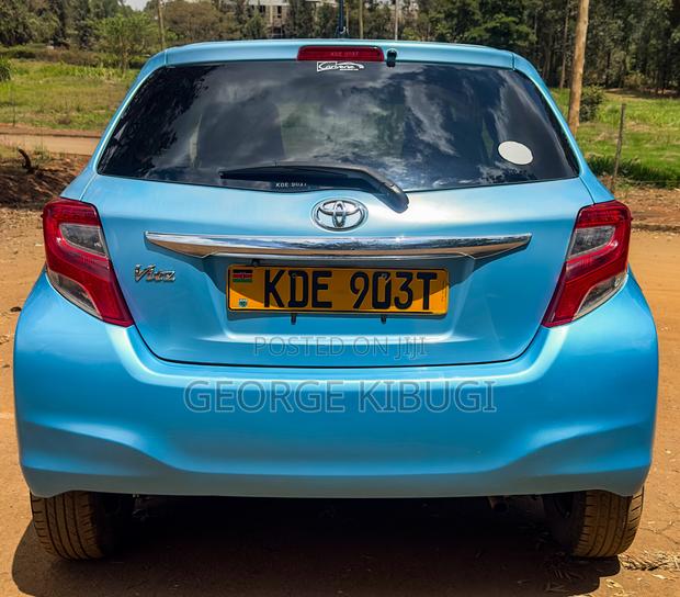 Toyota Vitz 2014 Blue