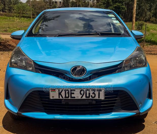 Toyota Vitz 2014 Blue