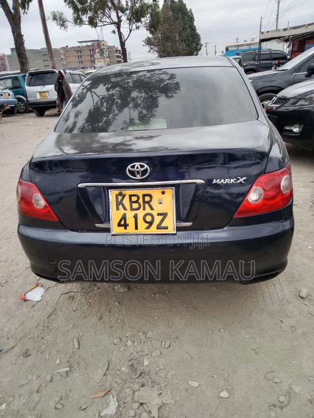 Toyota Mark X 2007 Blue