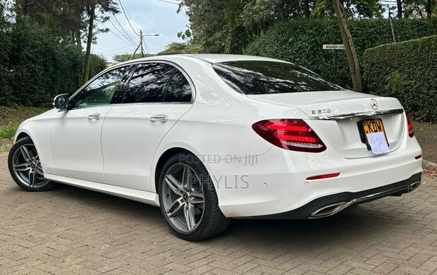 Mercedes-Benz E200 2018 White