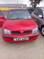 Nissan March 2004 Red for sale