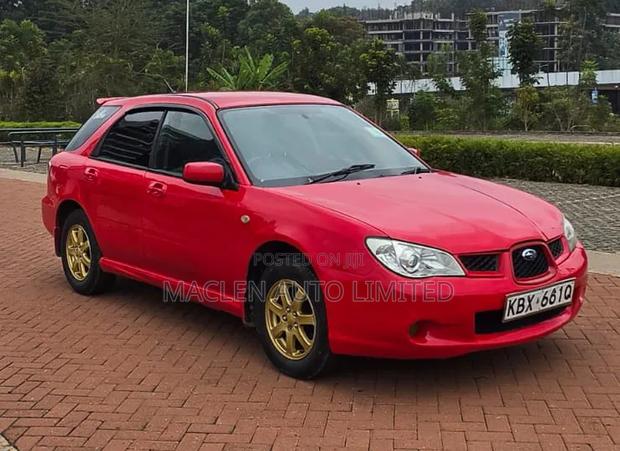 Subaru Impreza 2008 Red