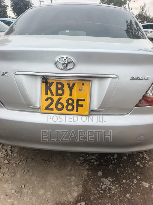 Toyota Mark X 2007 Silver