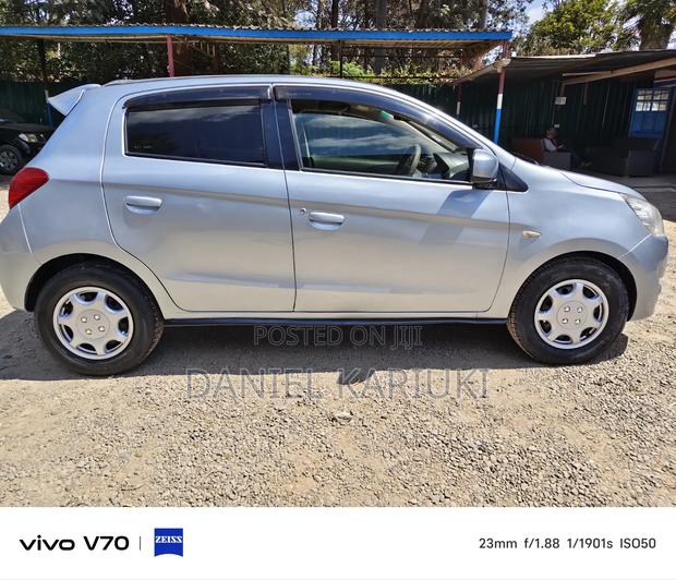 Mitsubishi Mirage 2013 Silver