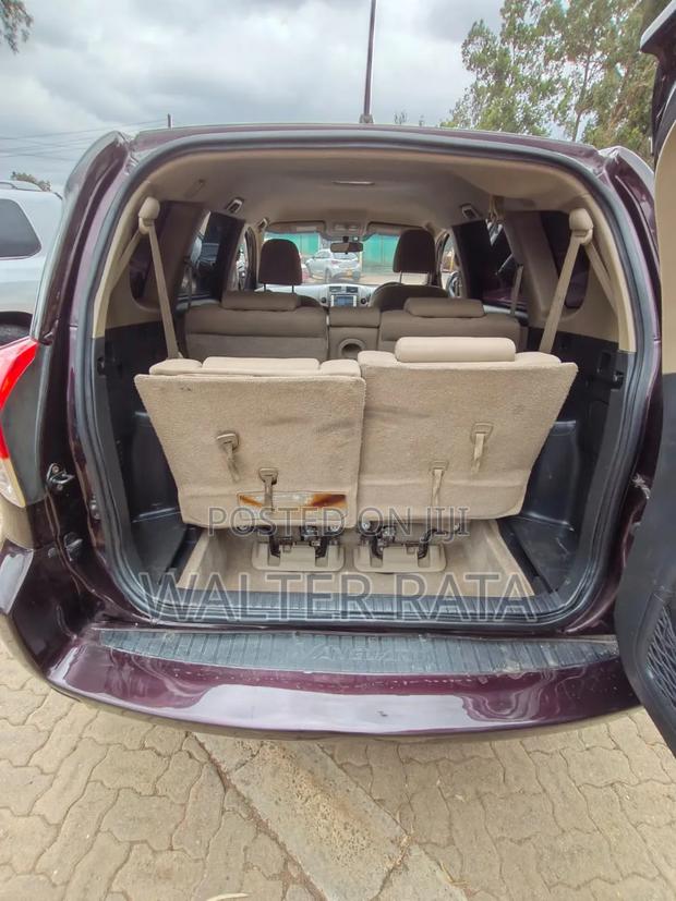 Toyota Vanguard 2011 Maroon