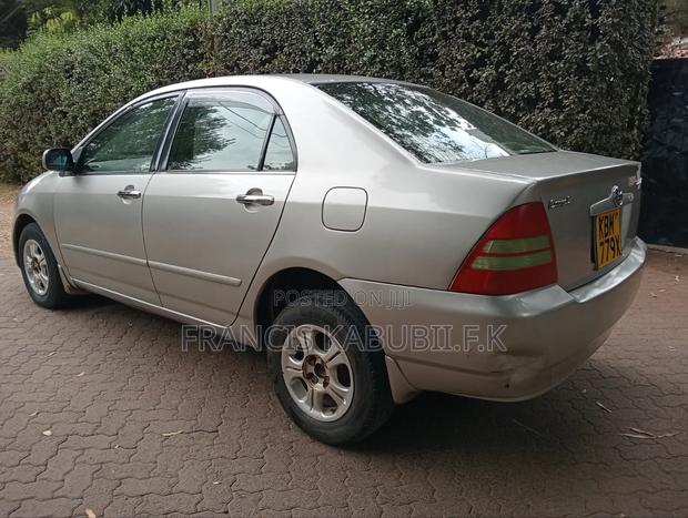 Toyota Corolla 2003 Silver