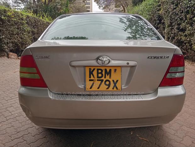 Toyota Corolla 2003 Silver