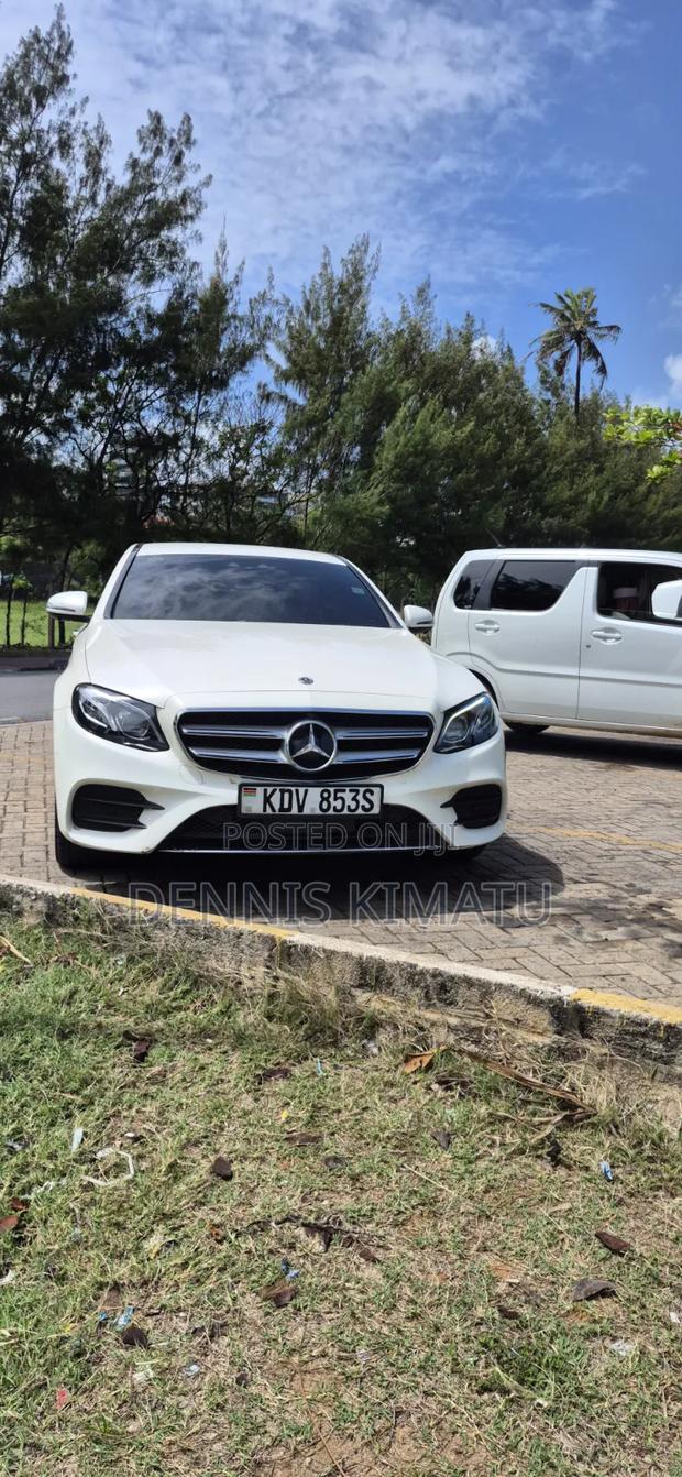 Mercedes-Benz E350e 2018 White