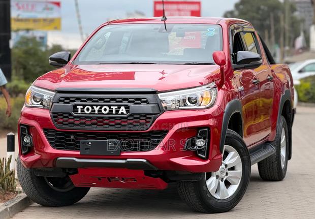 Toyota Hilux Revo Double Cab Deisel 2.4 AWD 2019 Red