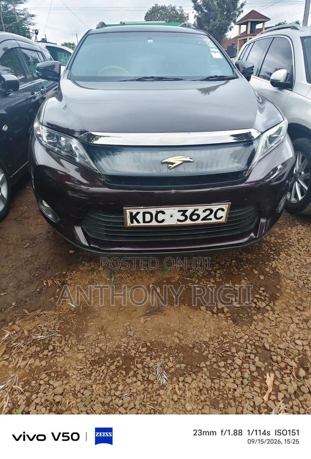Toyota Harrier 2.0 2014 Burgundy