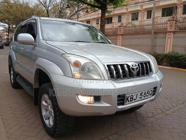Toyota Land Cruiser Prado 3.0 D-4D 2003 Silver