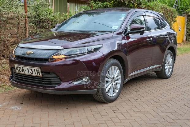 Toyota Harrier 2014 Burgundy