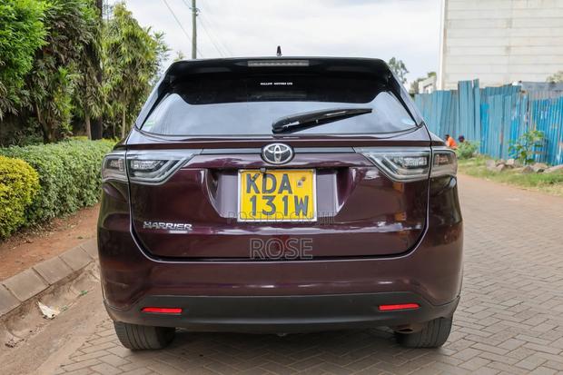 Toyota Harrier 2014 Burgundy